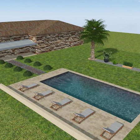 Entre Pierre Et Vigne - Charming Former Winery Farmhouse With Hot Tub & Swimming Pool Monestier  Exterior photo